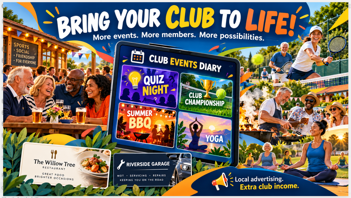 Bring your club to life — more events, more members, more possibilities